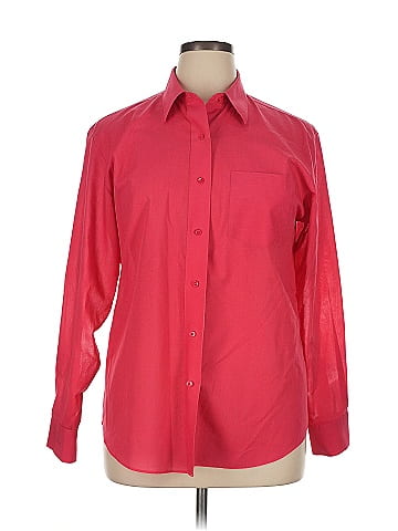 Foxcroft Long Sleeve Button-Down Shirt (view 1)