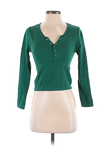 Eye Candy Long Sleeve Henley (view 1)