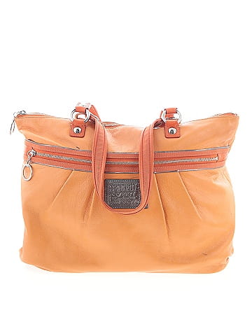 Coach Heart Poppy Leather Tote (view 1)