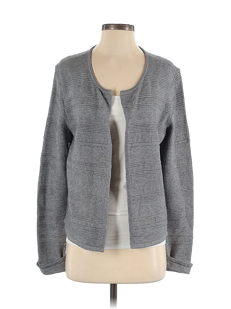 Click to view more detailed imagery on our partner's website Pre-owned Elle Cardigan Sweater In Gray