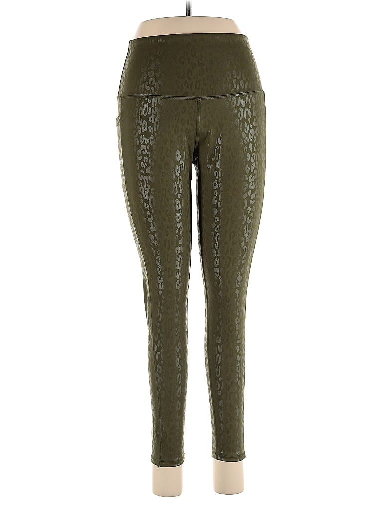 Pre-owned Assorted Brands Active Pants In Green