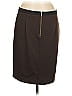 Rafaella Solid Brown Casual Skirt Size 6 - photo 2