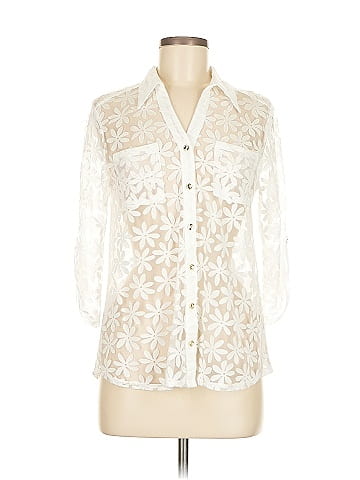 Ember 3/4 Sleeve Button-Down Shirt (view 1)