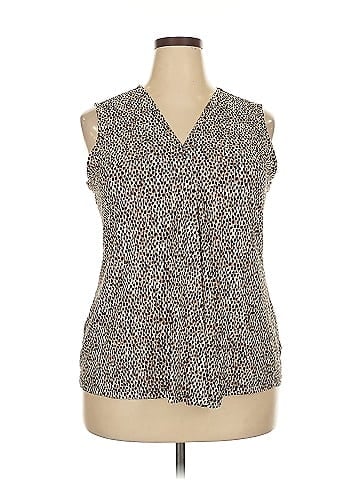 Dana Buchman Sleeveless Blouse (view 1)