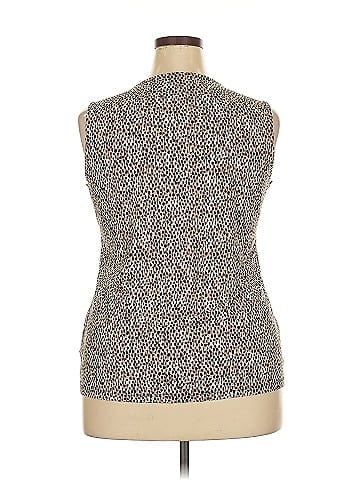 Dana Buchman Sleeveless Blouse (view 2)
