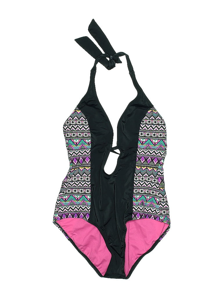 Click to view more detailed imagery on our partner's website Pre-owned Hurley One Piece Swimsuit In Black