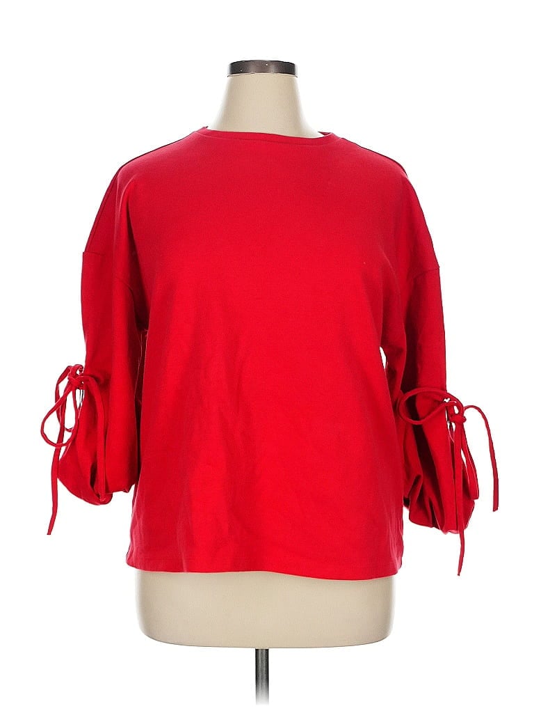 Pre-owned Velvet Heart 3/4 Sleeve T-shirt In Red