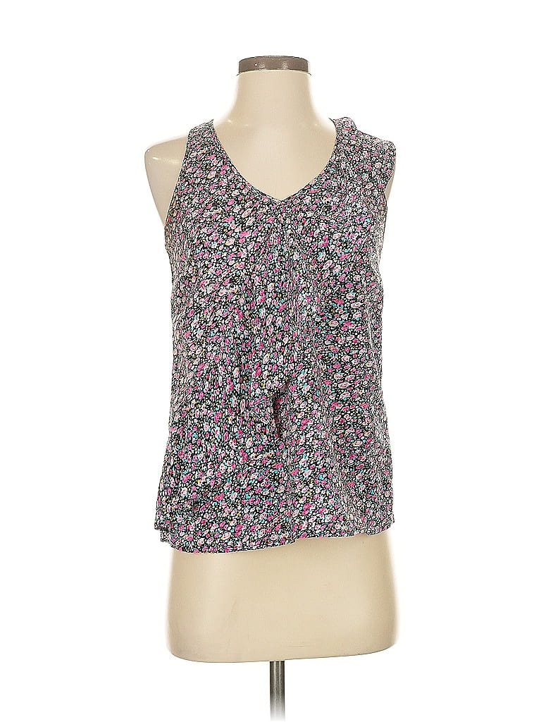 Click to view more detailed imagery on our partner's website Pre-owned Aqua Sleeveless Blouse In Purple
