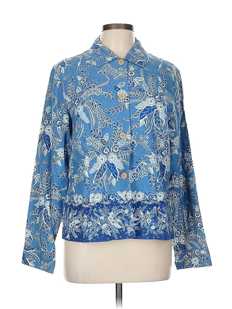 Click to view more detailed imagery on our partner's website Pre-owned Coldwater Creek Jacket In Blue