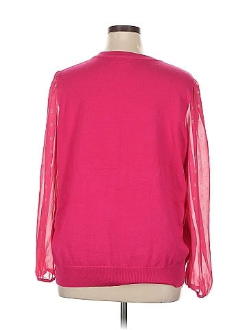 Indigo Rose Pullover Sweater (view 2)