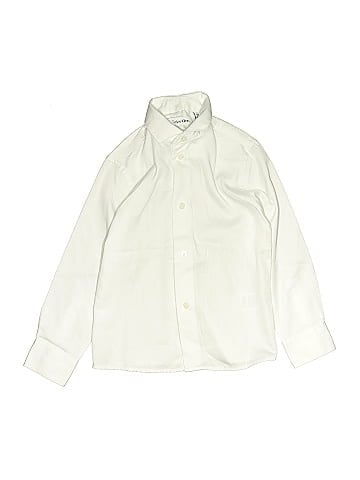 Calvin Klein Long Sleeve Button-Down Shirt (view 1)