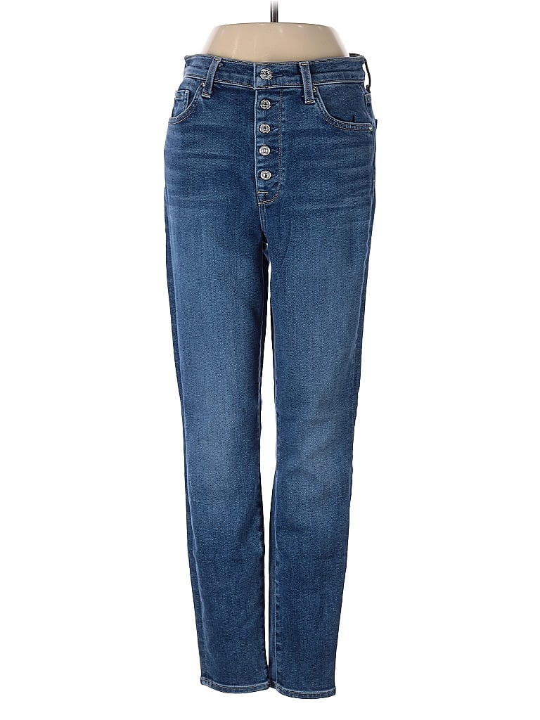 Pre-owned 7 For All Mankind Jeans In Blue