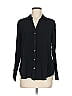 Foxcroft 100% Viscose Polka Dots Black Long Sleeve Blouse Size 8 - photo 1