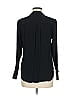 Foxcroft 100% Viscose Polka Dots Black Long Sleeve Blouse Size 8 - photo 2