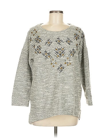 Lucky Lotus Pullover Sweater (view 1)