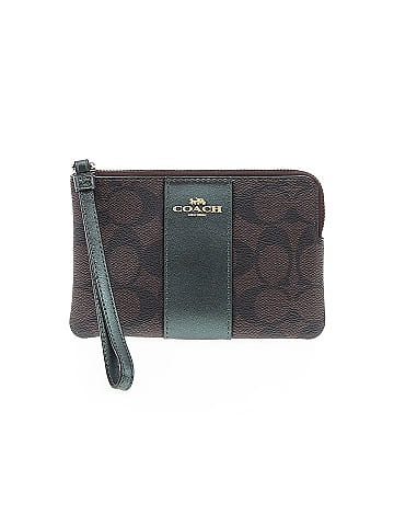 Coach Factory Leather Wristlet (view 1)