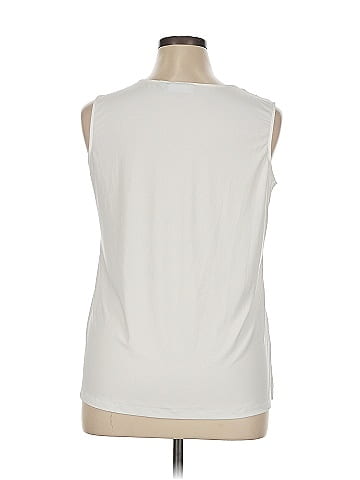 Nina Leonard Sleeveless Blouse (view 2)