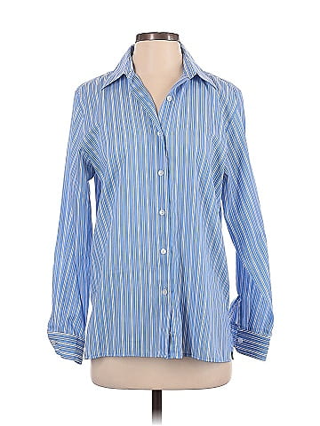 Foxcroft Long Sleeve Button-Down Shirt (view 1)