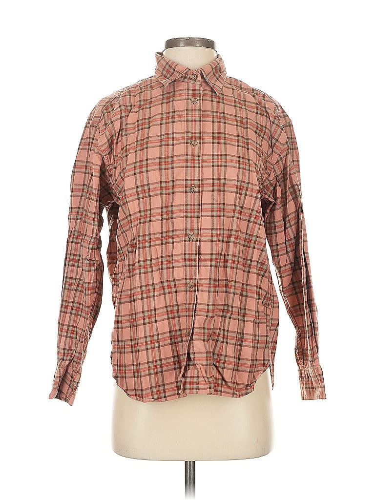 Click to view more detailed imagery on our partner's website Pre-owned Uniqlo Long Sleeve Button Down Shirt In Brown