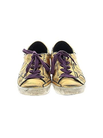 Golden Goose Leather Superstar Sneakers (view 2)