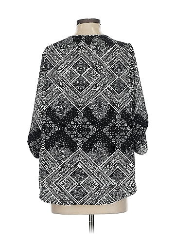 Espresso 3/4 Sleeve Blouse (view 2)