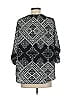 Espresso 100% Polyester Black 3/4 Sleeve Blouse Size S - photo 2