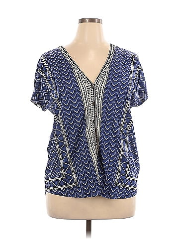 Lucky Brand Short Sleeve Blouse (view 1)