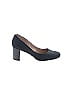 Donald J Pliner Color Block Blue Black Heels Size 10 - photo 1