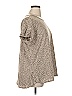 DG^2 by Diane Gilman Tweed Tan Short Sleeve T-Shirt Size 1X - photo 4