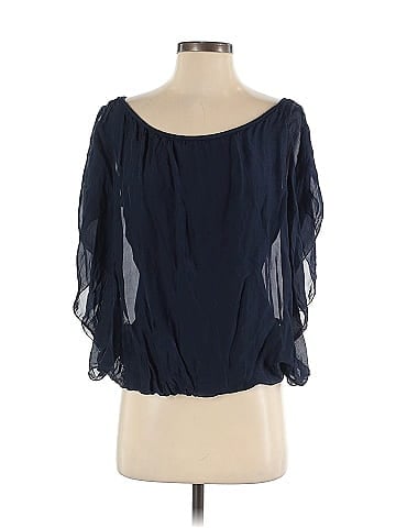 MADE IN ITALY 3/4 Sleeve Blouse (view 1)