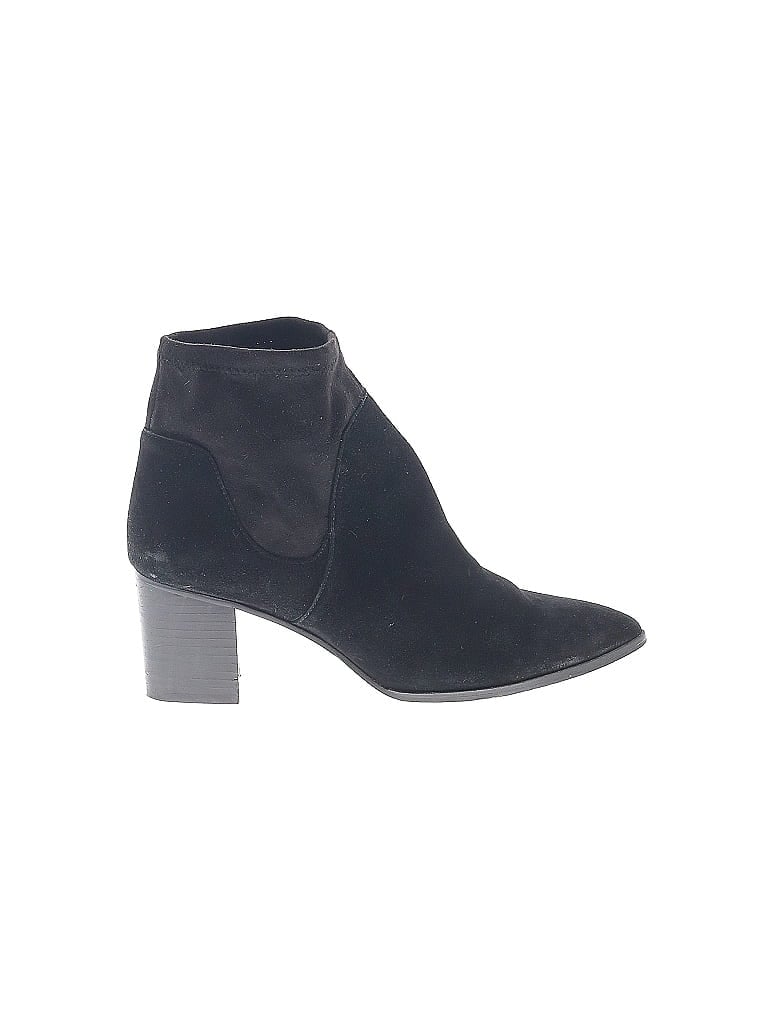 Pre-owned Sole Society Ankle Boots In Black