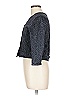 DKNY Gray 3/4 Sleeve Button-Down Shirt Size L - photo 5