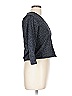 DKNY Gray 3/4 Sleeve Button-Down Shirt Size L - photo 4