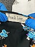 Peach Love 100% Polyester Black 3/4 Sleeve Blouse Size 3X - photo 3