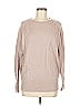 BLVD 100% Cotton Tan Pullover Sweater Size Med - Lg - photo 1