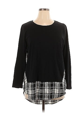 TWO by Vince Camuto 3/4 Sleeve Top (view 1)