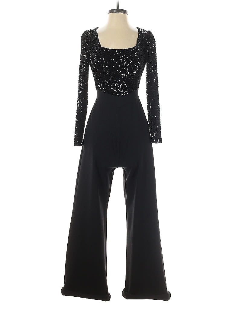 Pre-owned Eliza J Jumpsuit In Black