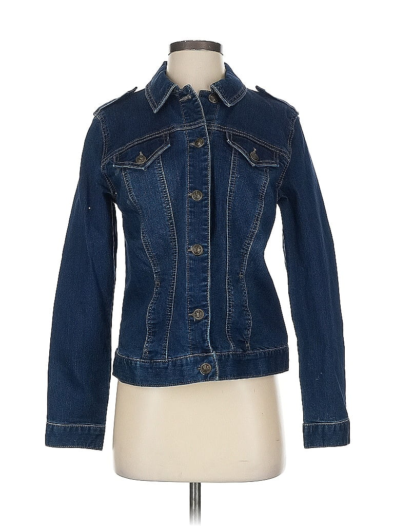 Click to view more detailed imagery on our partner's website Pre-owned Charter Club Denim Jacket In Blue