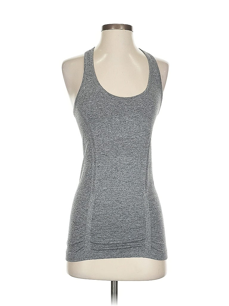 Pre-owned Athleta Active Tank Top In Gray