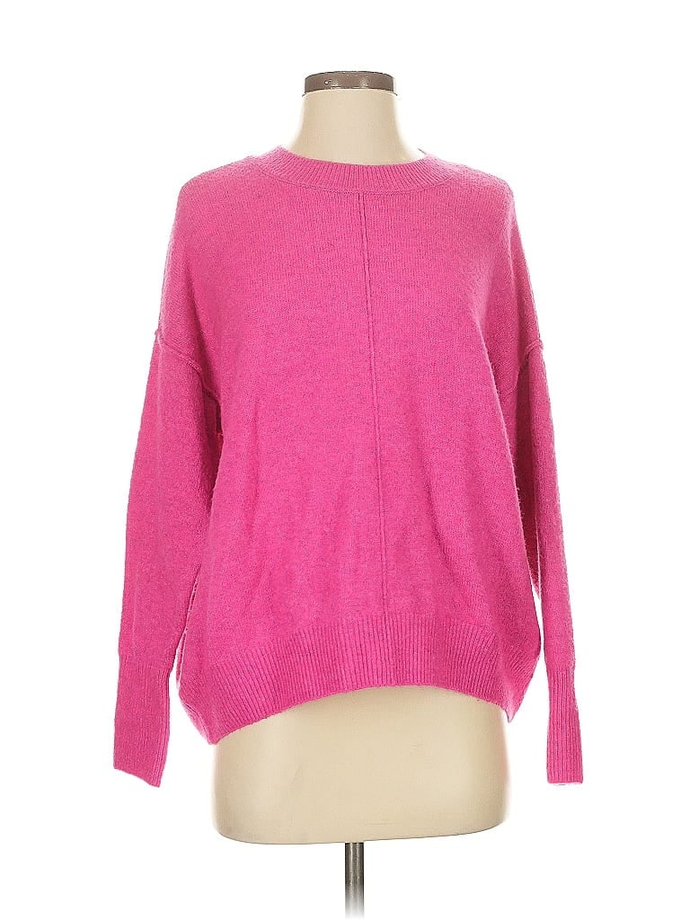 Pre-owned Vince Camuto Pullover Sweater In Pink