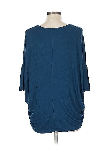 Bordeaux 3/4 Sleeve T-Shirt (view 2)