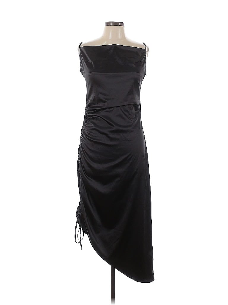 Pre-owned Unbranded Cocktail Dress In Black