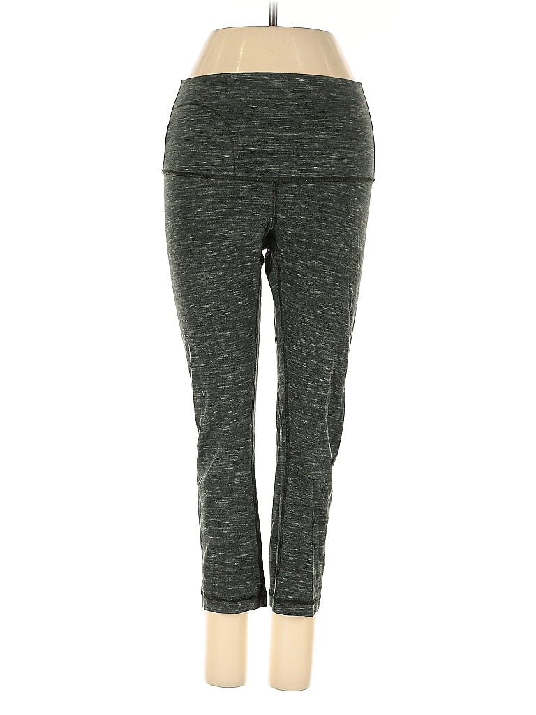 Pre-owned Lululemon Athletica Active Pants In Gray