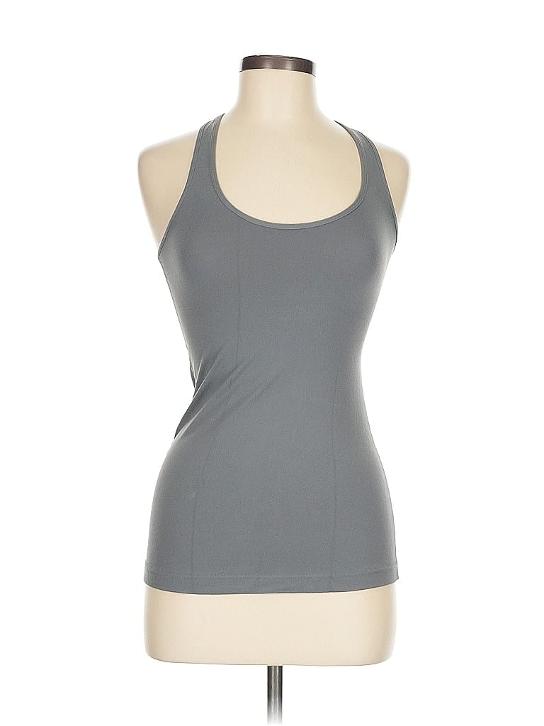Pre-owned Lululemon Athletica Active Tank Top In Gray