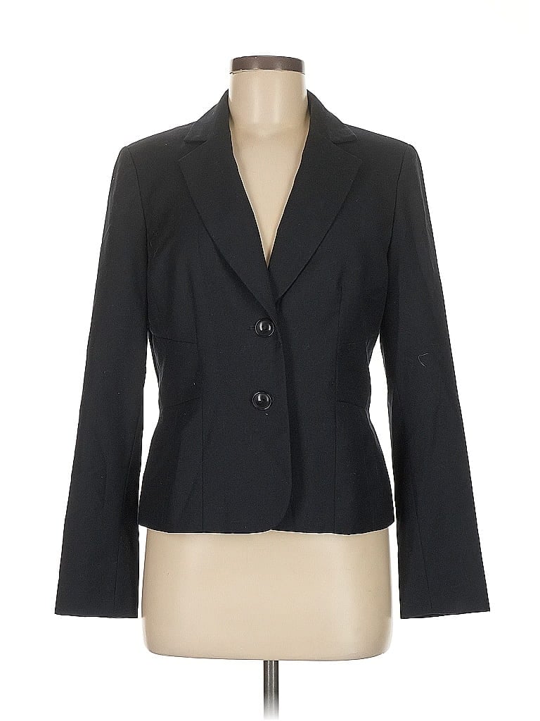 Pre-owned Nine West Blazer Jacket In Black
