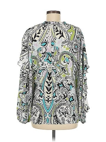 Black Label by Chico's Long Sleeve Blouse (view 2)