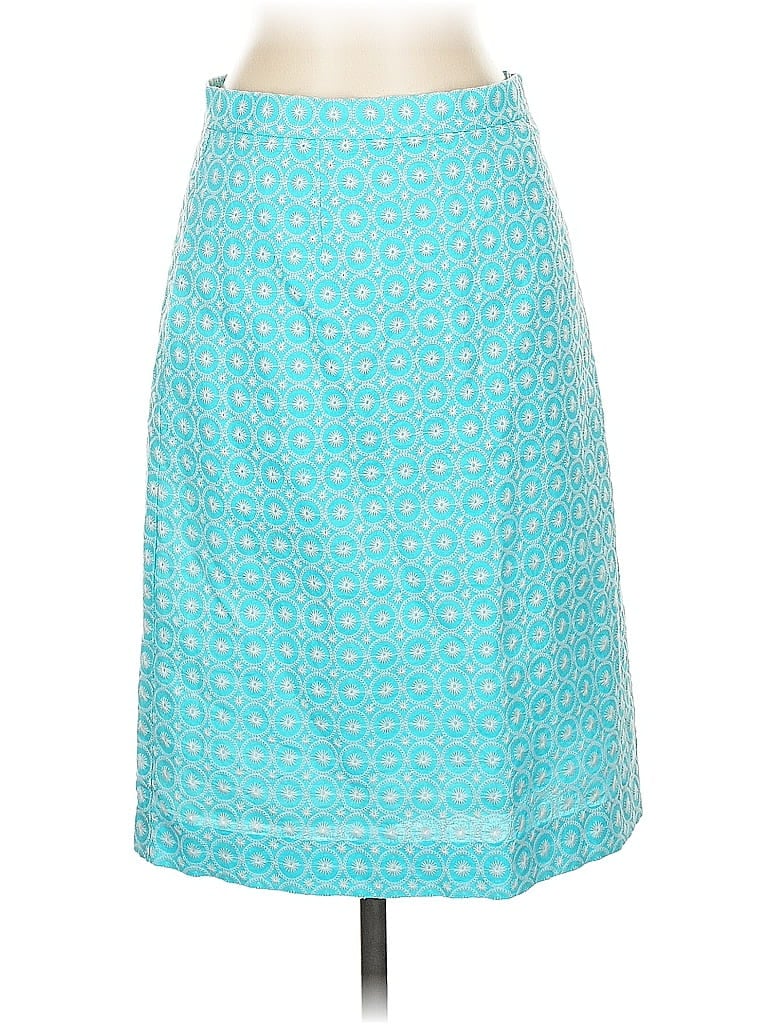 Click to view more detailed imagery on our partner's website Pre-owned Brooks Brothers 346 Formal Skirt In Blue