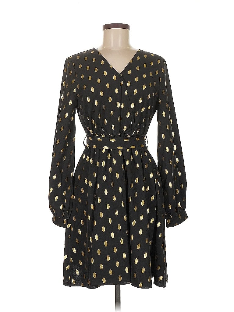 Pre-owned Shein Casual Dress In Black