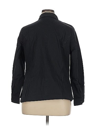 Jessica London Long Sleeve Button-Down Shirt (view 2)