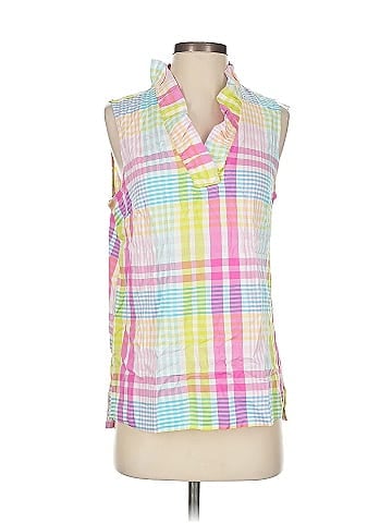 Crown & Ivy Sleeveless Button-Down Shirt (view 1)
